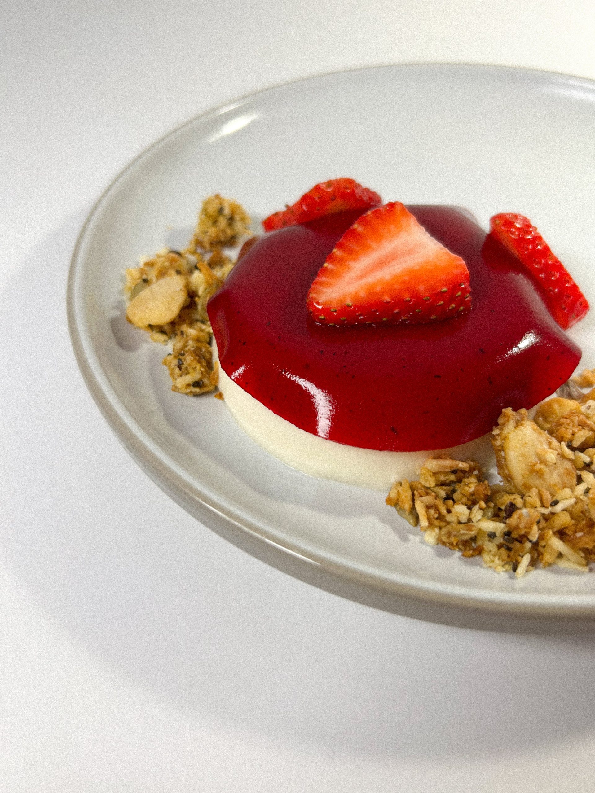 Panna cotta vegana